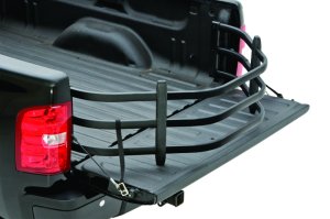 Ram 1500 Truck Bed Extender - AMP Research - Bedxtender HD Sport with V-Shape Design - Black - `19-`23